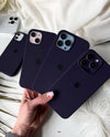 Iphone Deep Purple Silicone Case