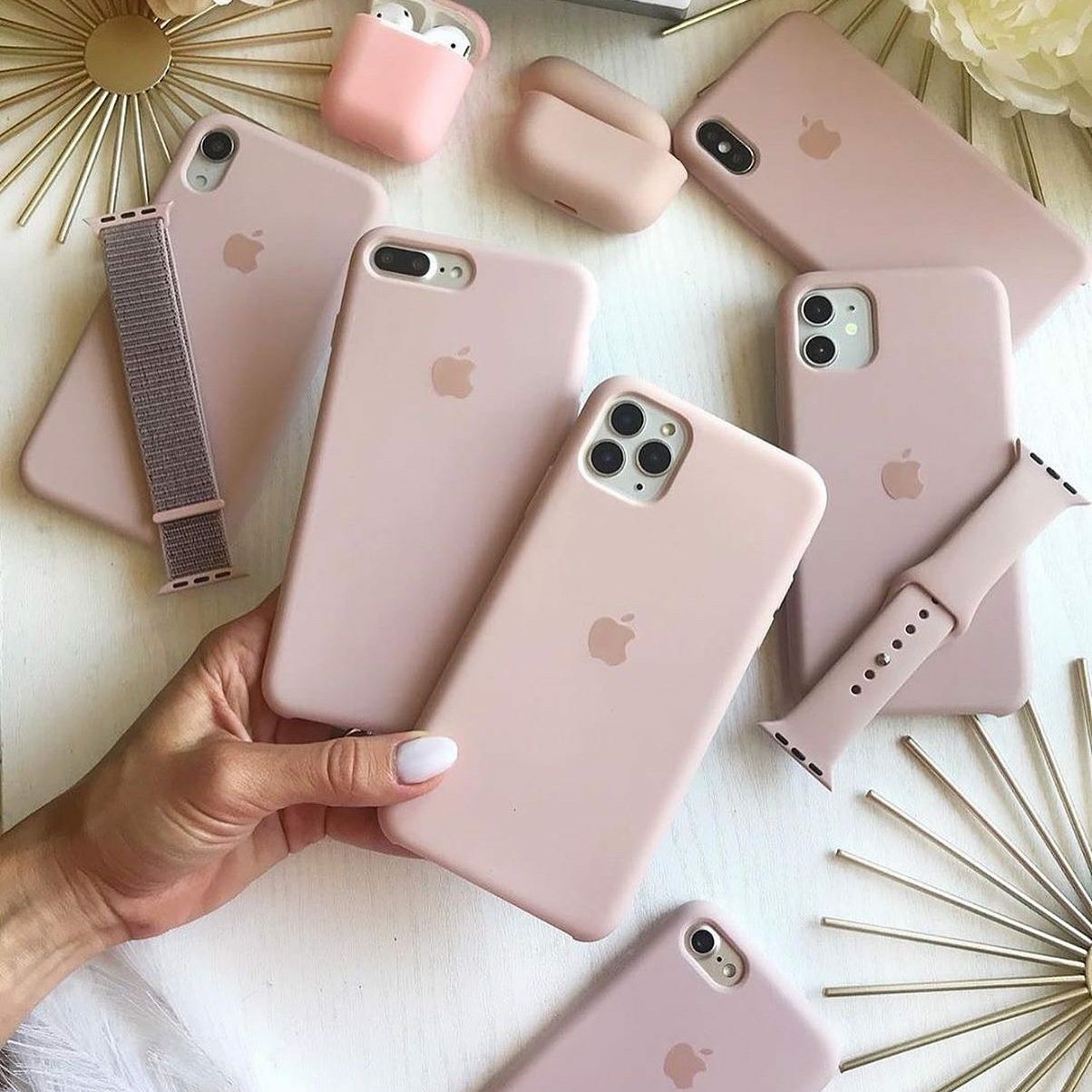 Iphone Baby Pink Silicone case