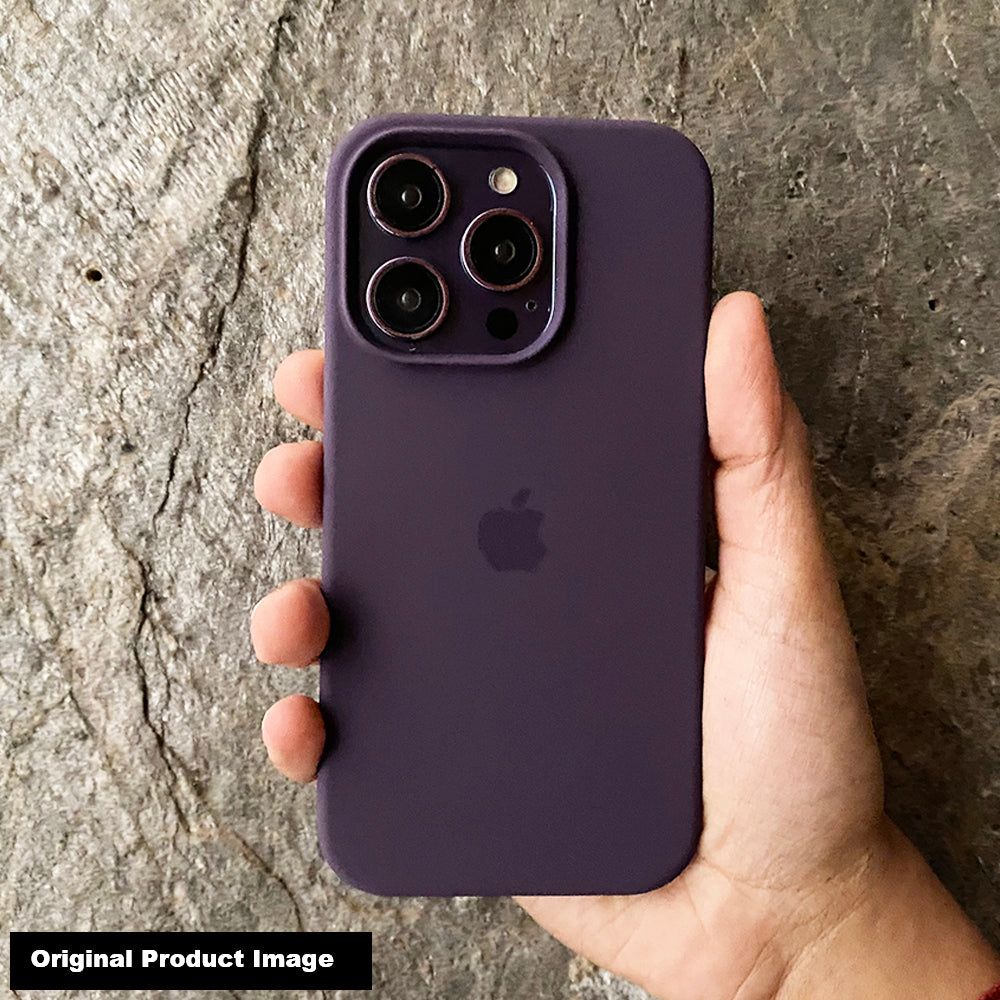 Iphone Deep Purple Silicone Case