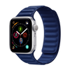 Blue Magnetic Leather Strap