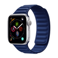 Blue Magnetic Leather Strap