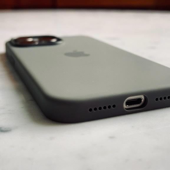 Iphone Titanium Silicone Case