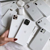 Iphone White Silicon case